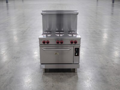 NSF 6 Burner Electric Range With Convection Oven ER36C
