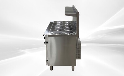 NSF 10 Burner Electric Range With Convection Oven ER60C