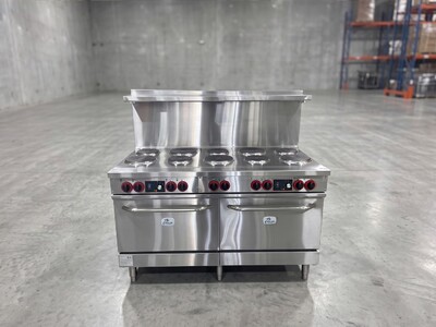NSF 10 Burner Electric Range With Convection Oven ER60C