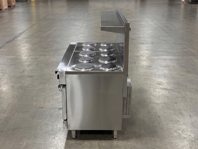 NSF 10 Burner Electric Range With Convection Oven ER60C