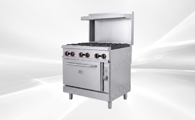 NSF 36 ins 6 Burner Convection Oven Range RGR-36CS