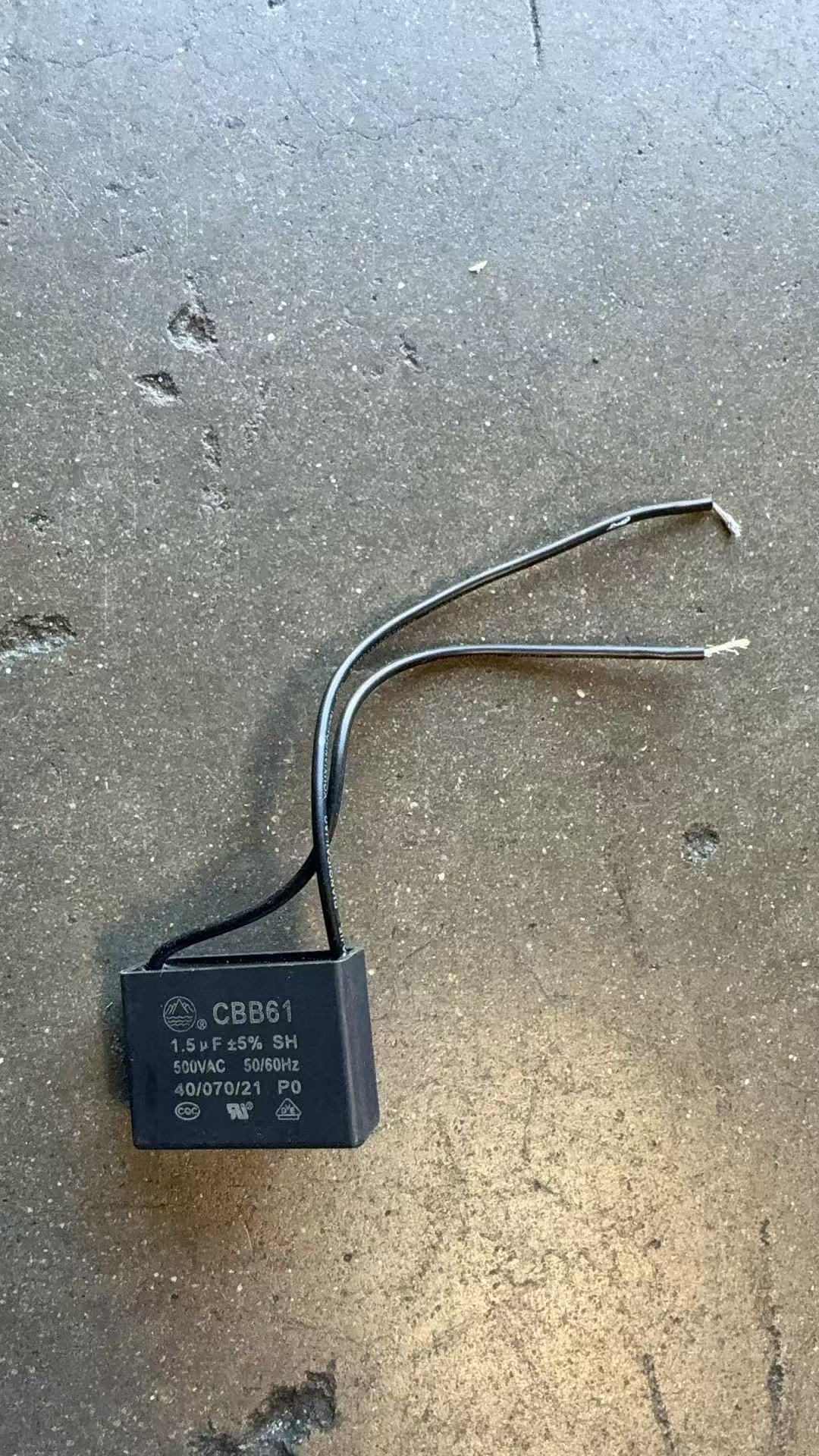 [Parts] RTR-158L Capacitor Starter For Motor