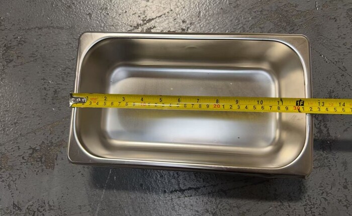 [Parts] HW8 Stainless Steel Tray 13*7*2