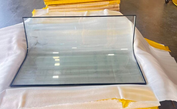 [Parts] CW-200R Bakery Display Case Curved  Glass