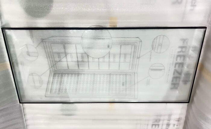 [Parts] CW-235 Bakery Display Case Front Glass