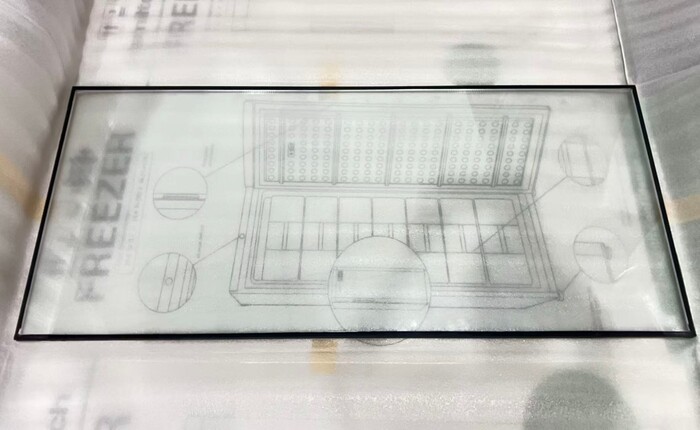 [Parts] CW-295 Bakery Display Case Front Glass