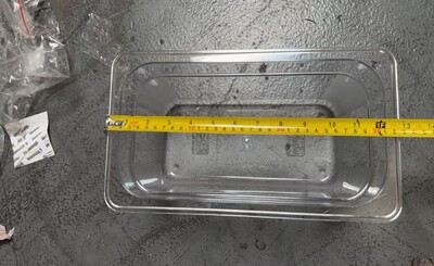 [Parts] SCLM1 Sandwich Prep Table Plastic Deep Tray