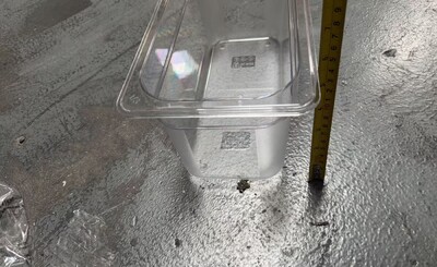 [Parts] SCLM1 Sandwich Prep Table Plastic Deep Tray