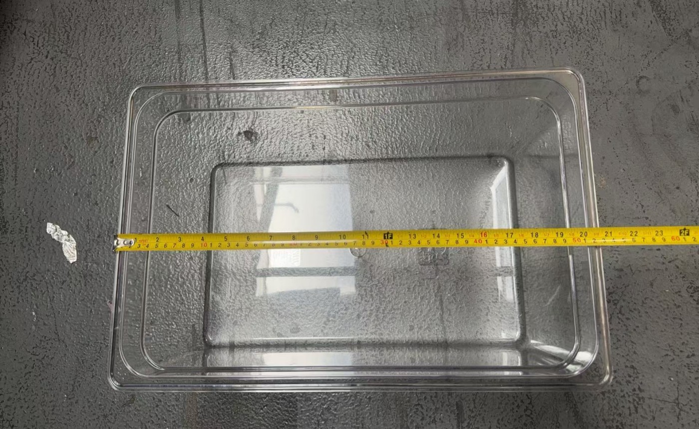 [Parts] PICL1 Pizza Prep Table Plastic Deep Tray 20.5*12.5*8 ins