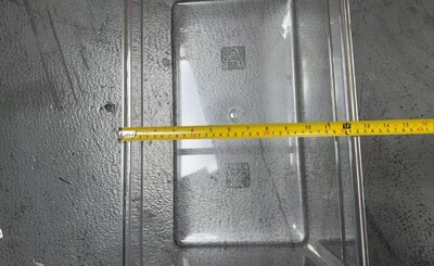 [Parts] PICL1 Pizza Prep Table Plastic Deep Tray 20.5*12.5*8 ins
