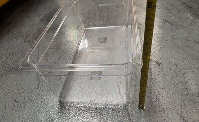[Parts] PICL1 Pizza Prep Table Plastic Deep Tray 20.5*12.5*8 ins