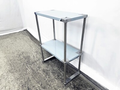 NSF 24 ins Stainless S Table Double Deck Overshelf  HN-OSD-1224
