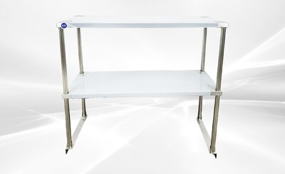 NSF 36 ins Sandwich Prep Table 2 Deck Overshelf  HN-OSD-1236