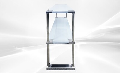 NSF 48 ins Under counter Double Deck Overshelf  HN-OSD-1248