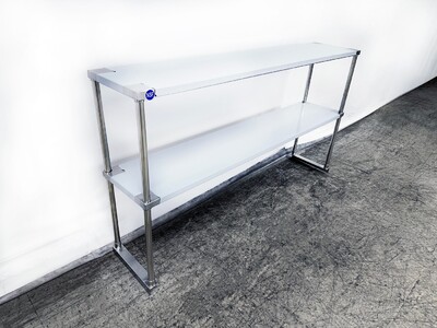 NSF  60 ins Sandwich Prep Table 2 Deck Overshelf  HN-OSD-1260