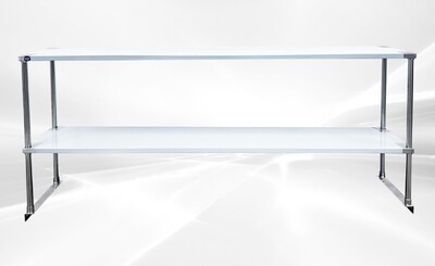 NSF 72 ins Under counter Double Deck Overshelf  HN-OSD-1272