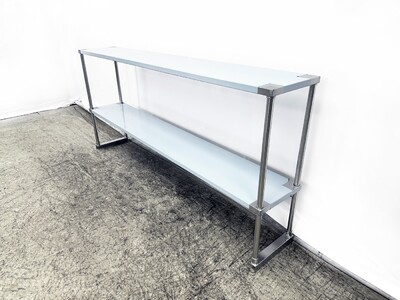 NSF 72 ins Under counter Double Deck Overshelf  HN-OSD-1272