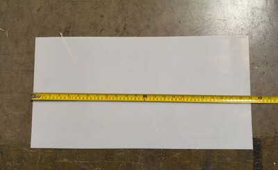 [Parts] LG-430 Glass Door Refrigerator Blank light Box Piece