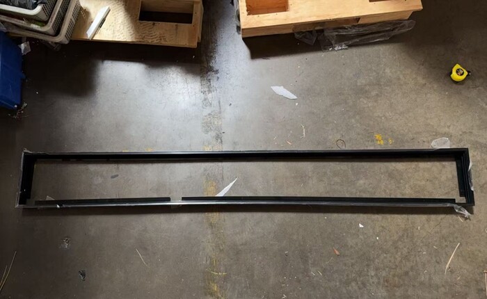 [Parts] GDC-72 Glass Door Refrigerator Light Box Canopy Assembly