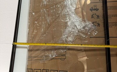 [Parts] CW-978 Meat Refrigerated Case  Front Glass