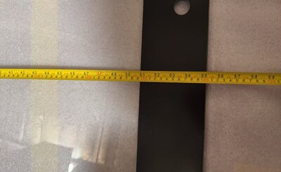 [Parts] CF-220 Refrigerator Open Air Display Left Glass