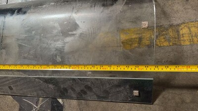 [Parts] RTS42B Sushi Refrigerator Front Glass
