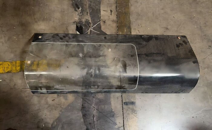 [Parts] RTS42B Sushi Refrigerator Front Glass