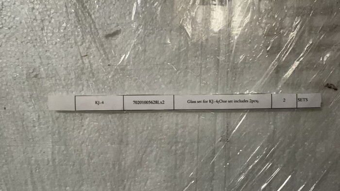 [Parts] KJ-4 Chicken Rotisserie Machine Oven Glass Door