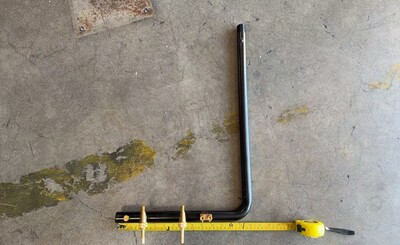 [Parts]HS-1 Stock Pot Range Gas Intake Pipe Assembly