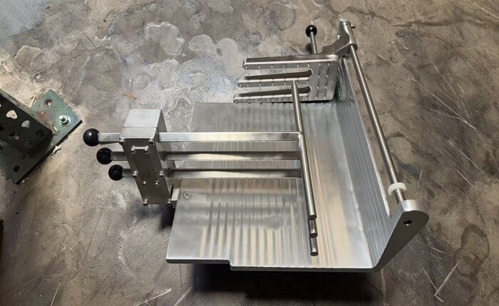 [Parts] HB-350 Meat Slicer COMPLETE CARRIAGE WITH PUSH ROD