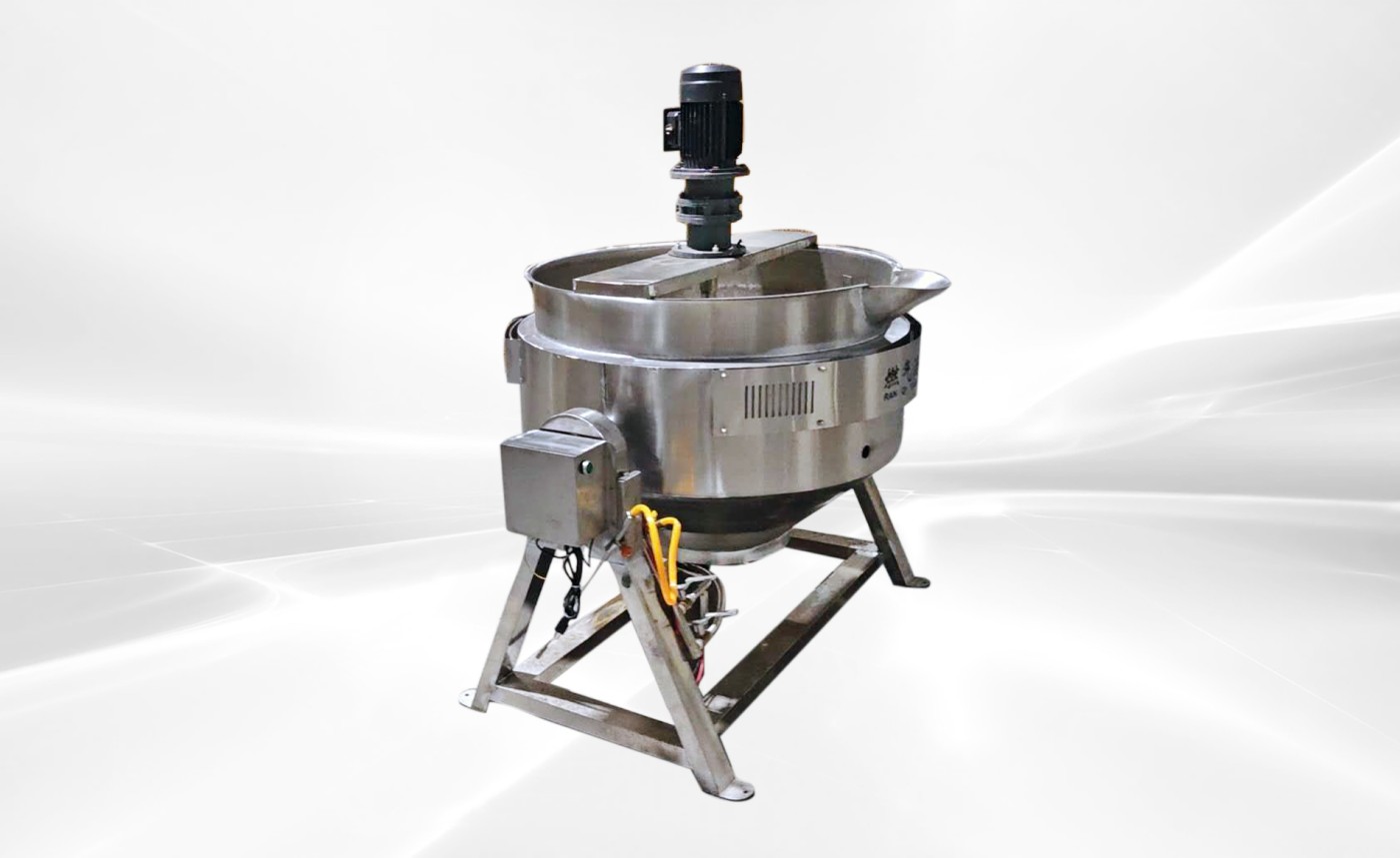 300L cook Jacketed steam mixer kettle CMK300
