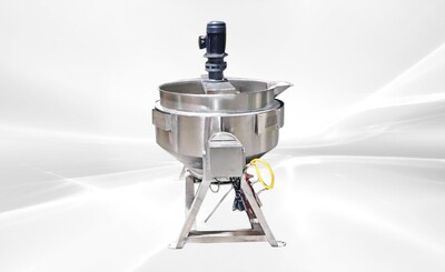 300L cook Jacketed steam mixer kettle CMK300