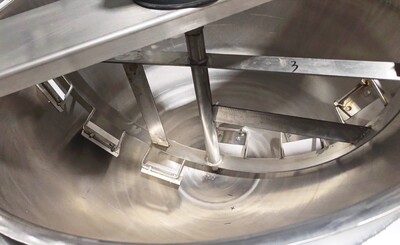 300L cook Jacketed steam mixer kettle CMK300