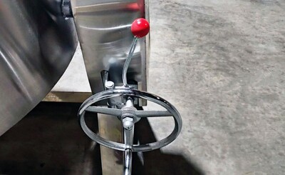 300L cook Jacketed steam mixer kettle CMK300