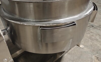 300L cook Jacketed steam mixer kettle CMK300