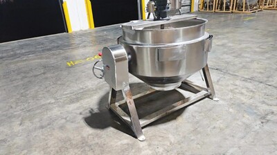 300L cook Jacketed steam mixer kettle CMK300