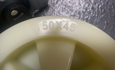 [Parts] W20 -7.2-H8 FT Walk-In Refrigerator cooler Wheel 150x45