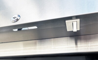 NSF SS Two Door Top Mount Reach In Refrigerator E60AR