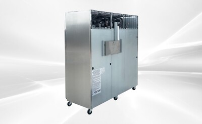 NSF SS Three Door Top Mount Reach In Refrigerator E90AR