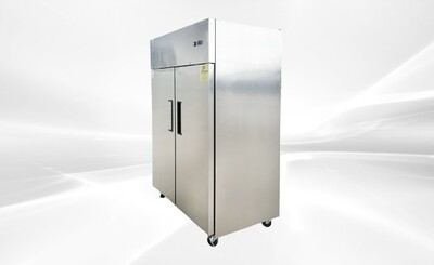 NSF SS Two Door Top Mount Reach In Freezer E60AF
