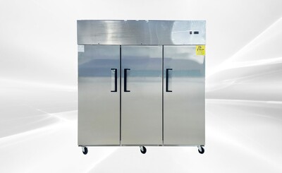 NSF SS Three Door Top Mount Reach In Freezer E90AF