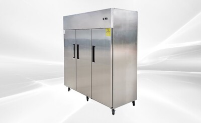 NSF SS Three Door Top Mount Reach In Freezer E90AF
