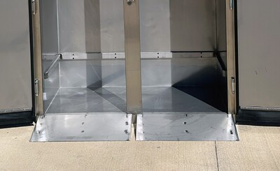 NSF ROLL-IN  Stainless Steel Refrigerator 2 Door C-72BR-DN