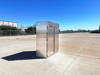 NSF ROLL-IN  Stainless Steel Refrigerator 2 Door C-72BR-DN