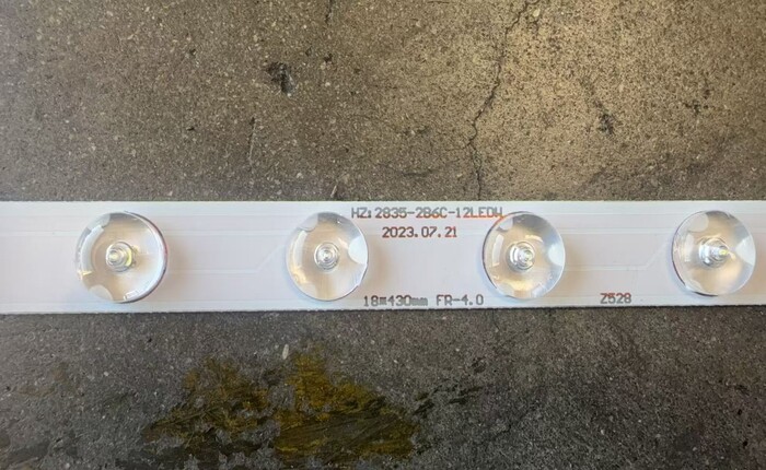 [Parts] GDC-35 Glass Door Refrigerator Lamp For Top Cover(LED)