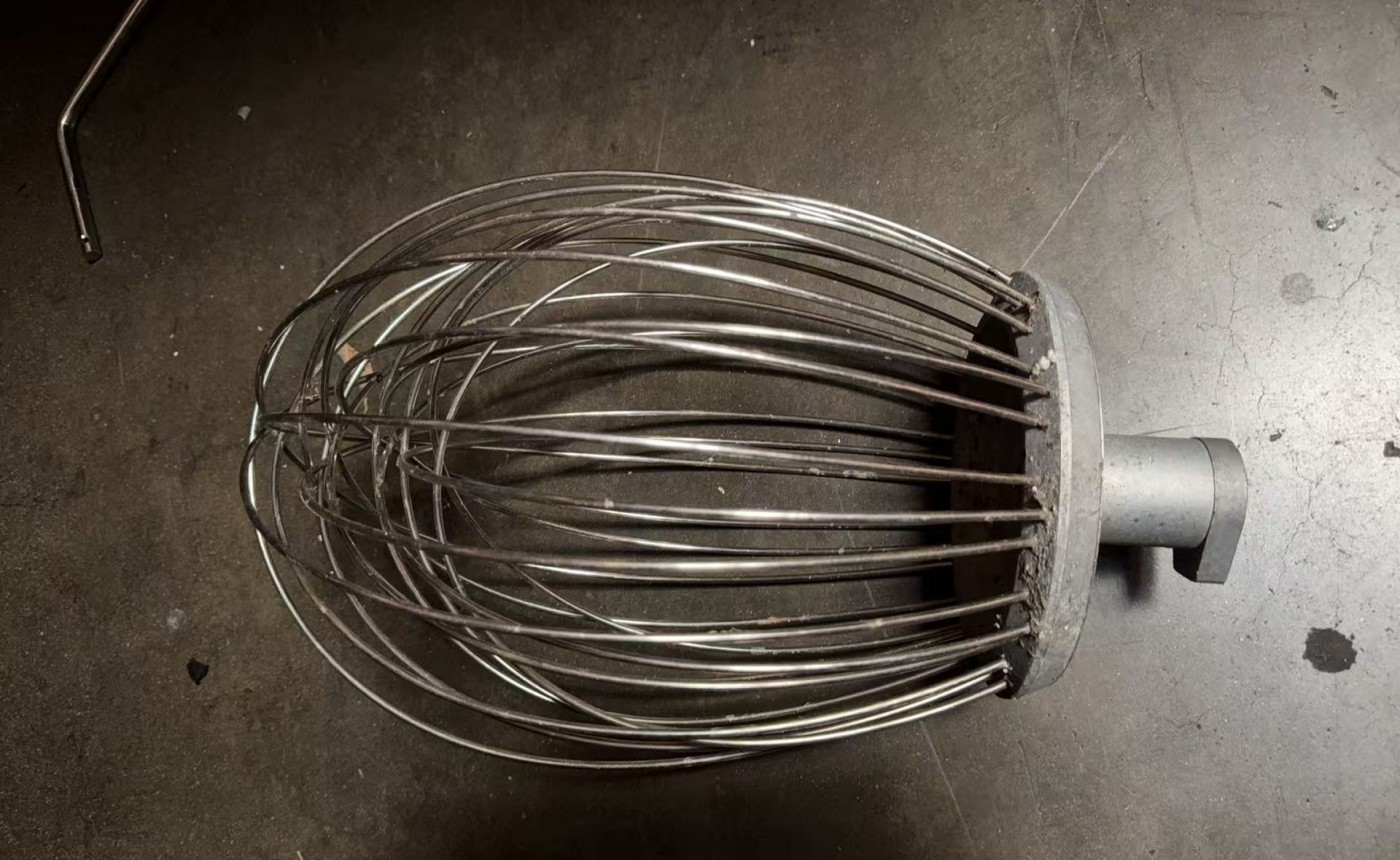 [Parts] M60A  Bakery Dough Mixer Attachment Egg-Beating