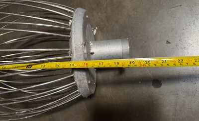 [Parts] M60A  Bakery Dough Mixer Attachment Egg-Beating