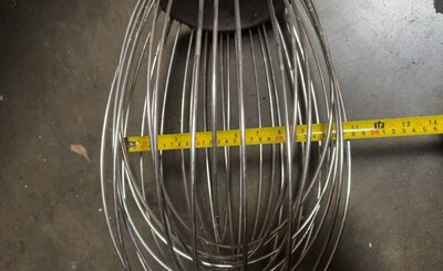 [Parts] M60A  Bakery Dough Mixer Attachment Egg-Beating