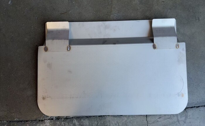 [Parts] Stainless Steel Dam-Board 20.5*12 ins