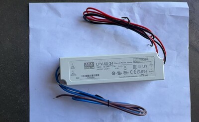 [Parts]Imput ：100-240V  Output：24V Power Supply LPV-60-24